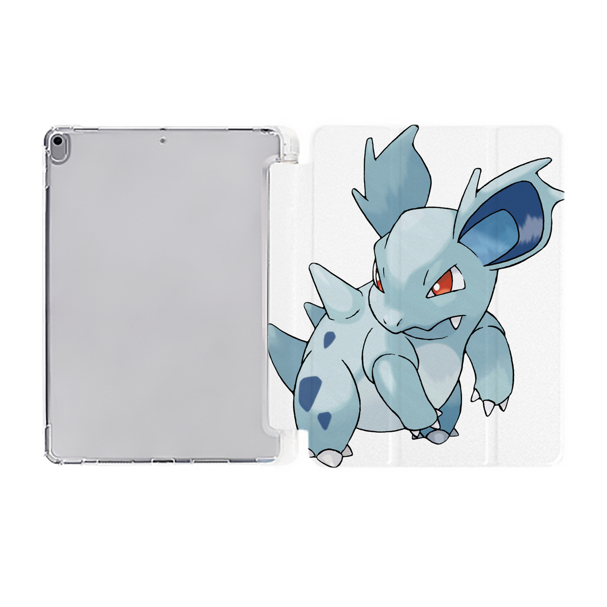 （画像用） ポケットモンスター Pokémon IPad ケース ペン収納付き 三つ折りスタンド PUレザー×シリコン 対応機種9.5/10.5/10.9インチ